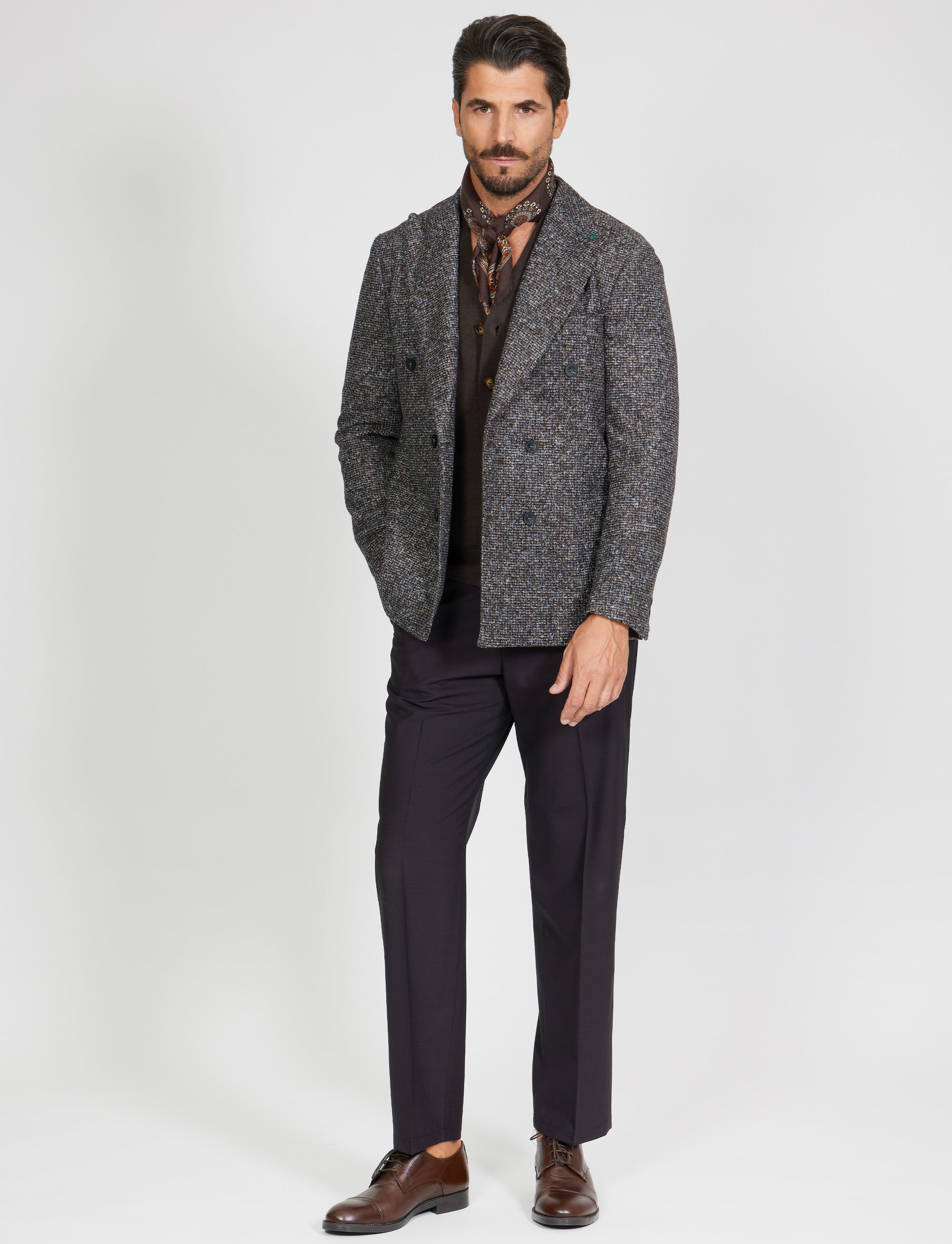 Giacca doppio petto in lana