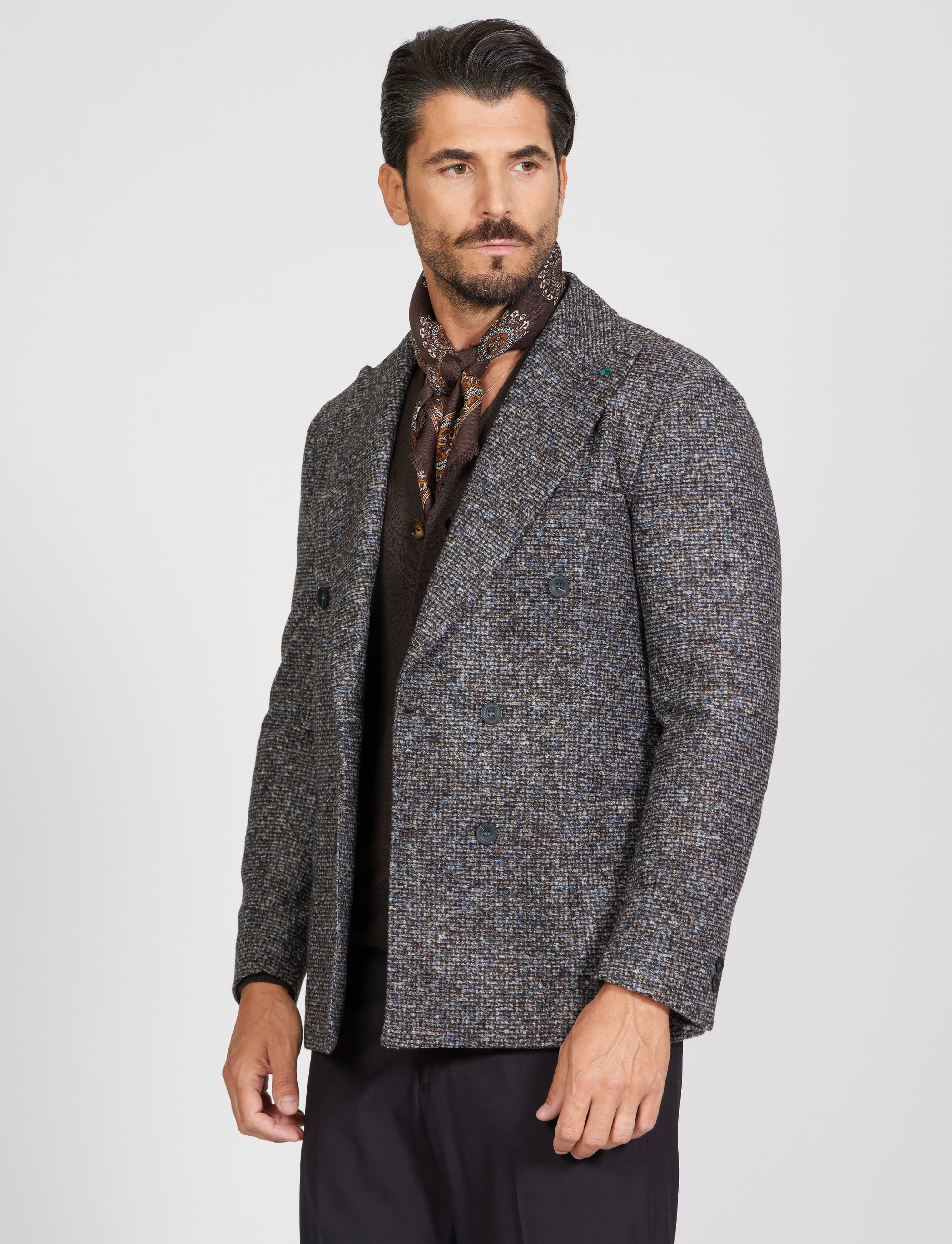 Giacca doppio petto in lana