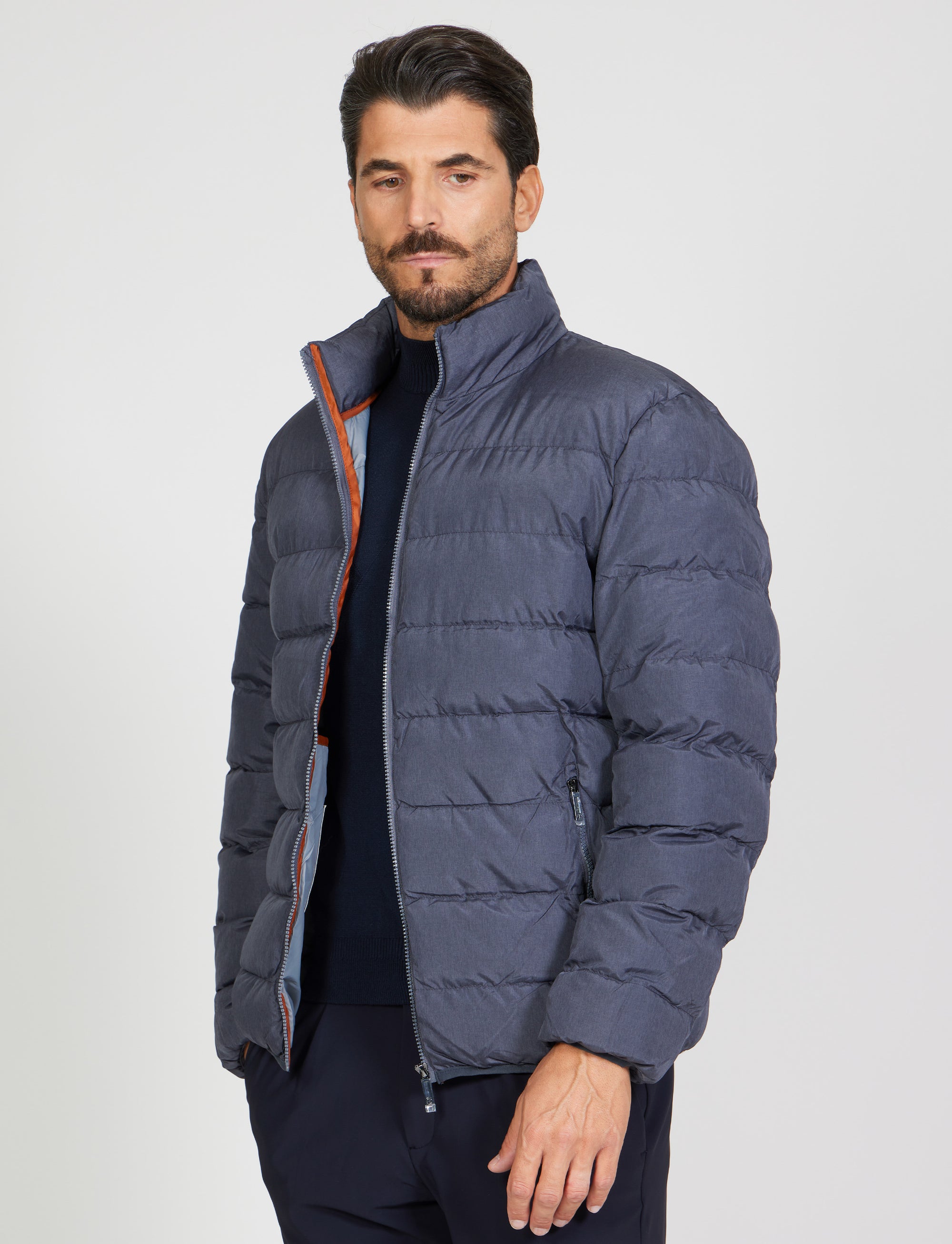 Piumino 100g tessuto cangiante