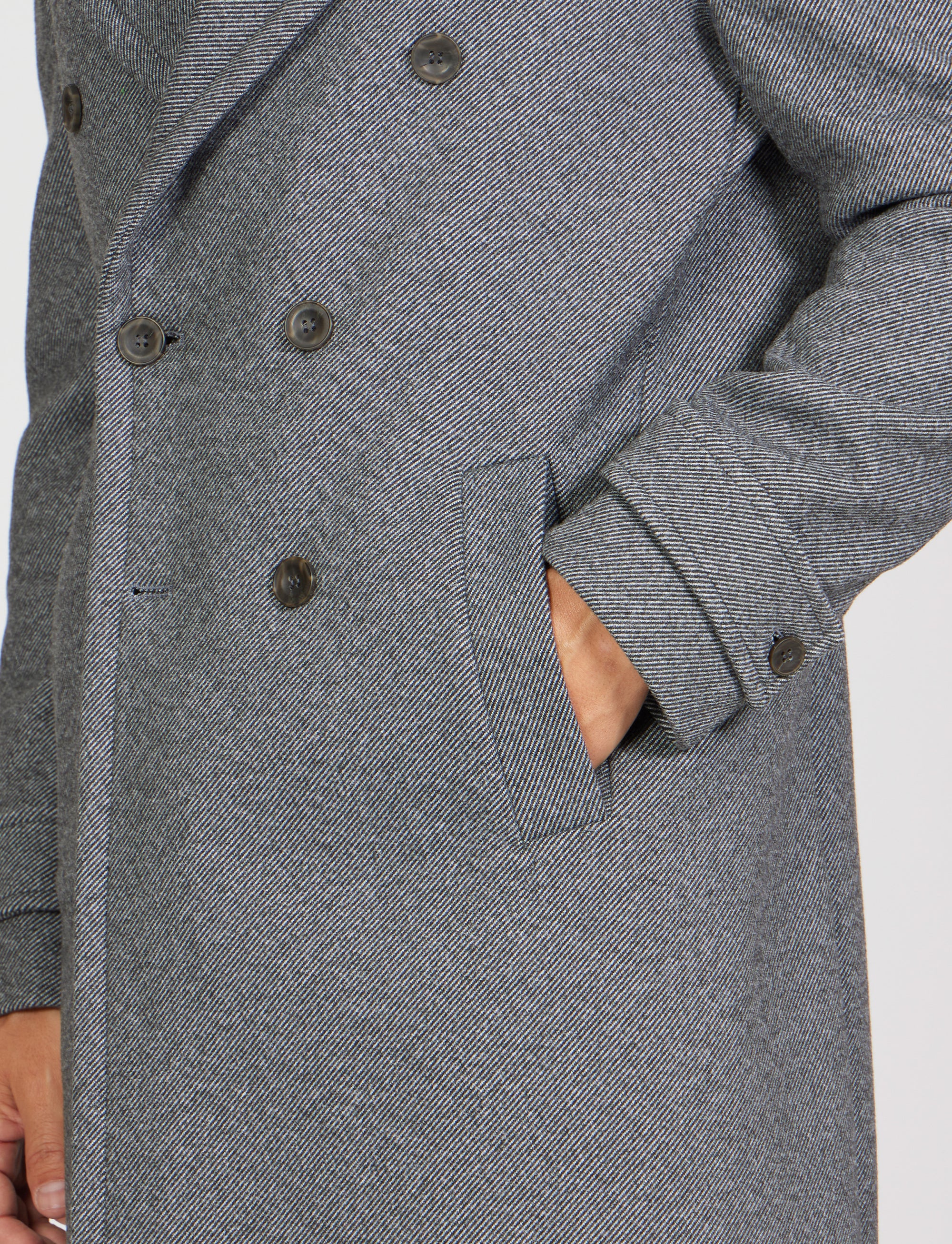 Cappotto doppio Petto in lana