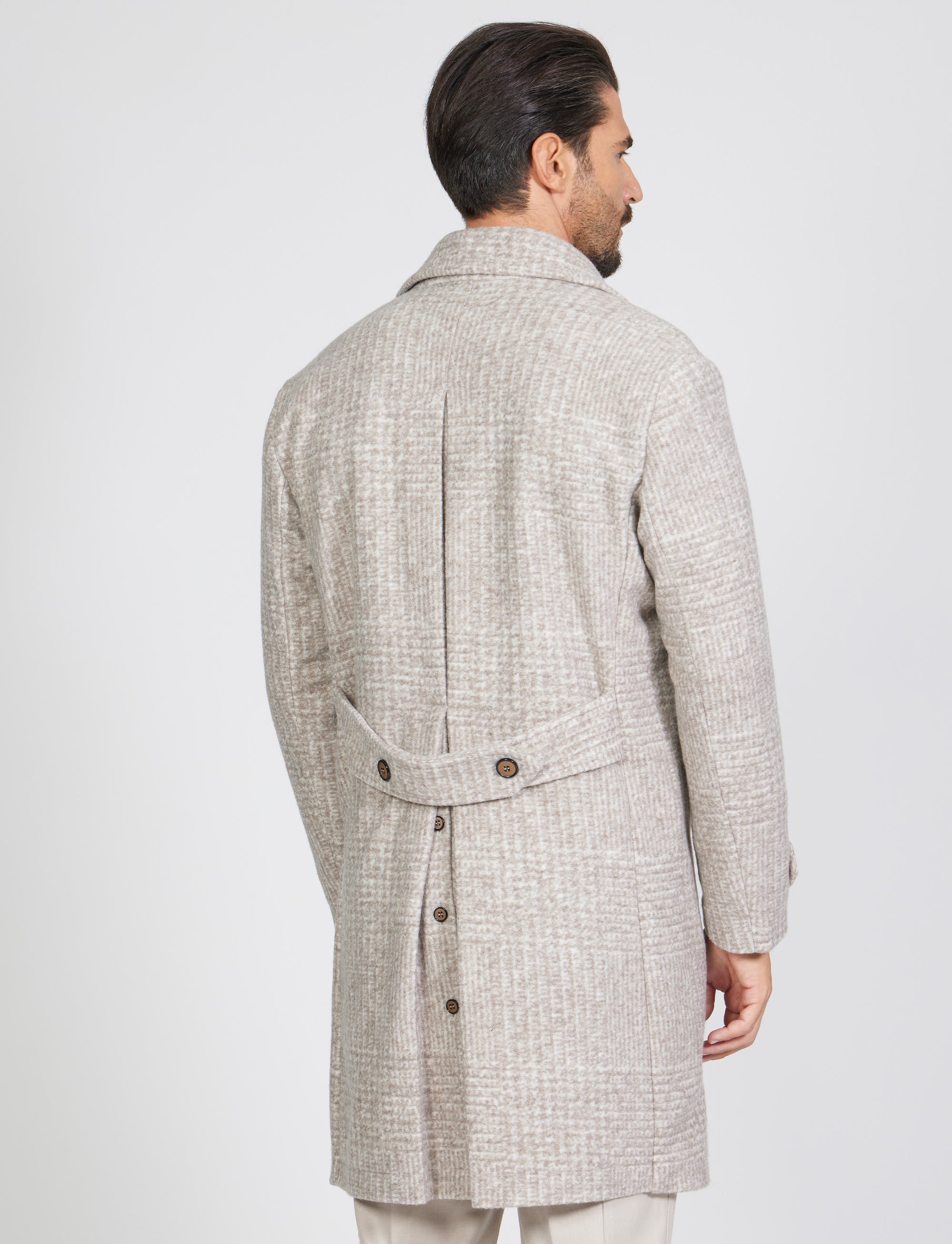 Cappotto doppio Petto in lana calda