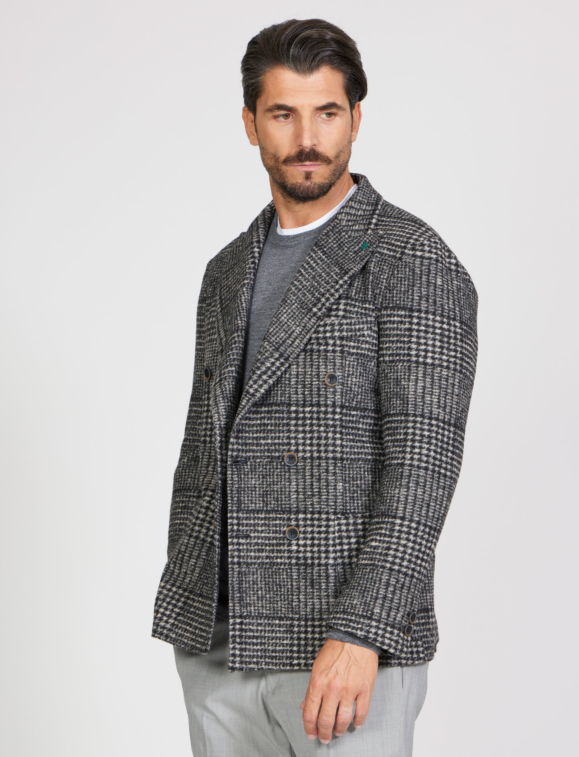 Giacca doppio petto in lana