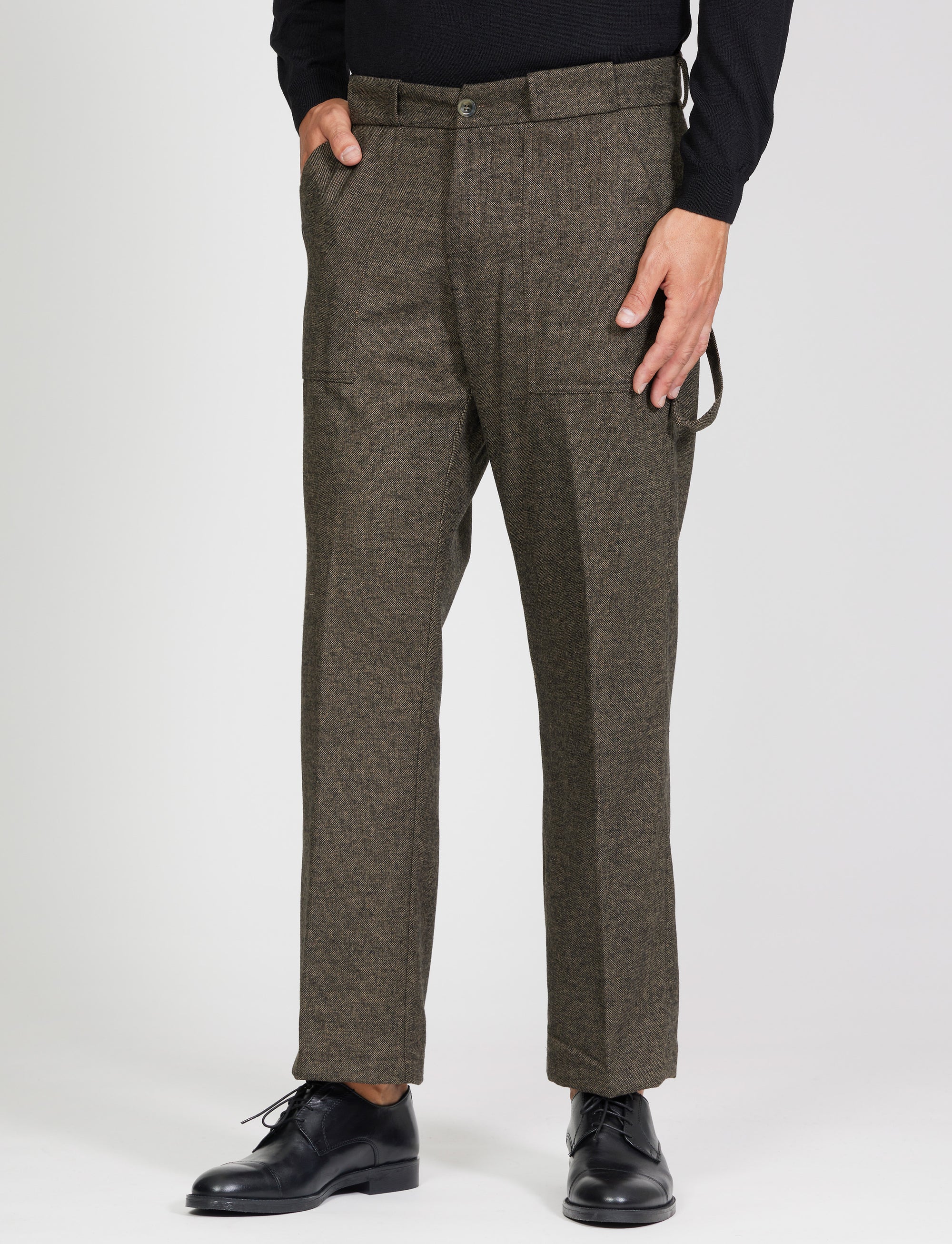 Pantalone Pilot in lana