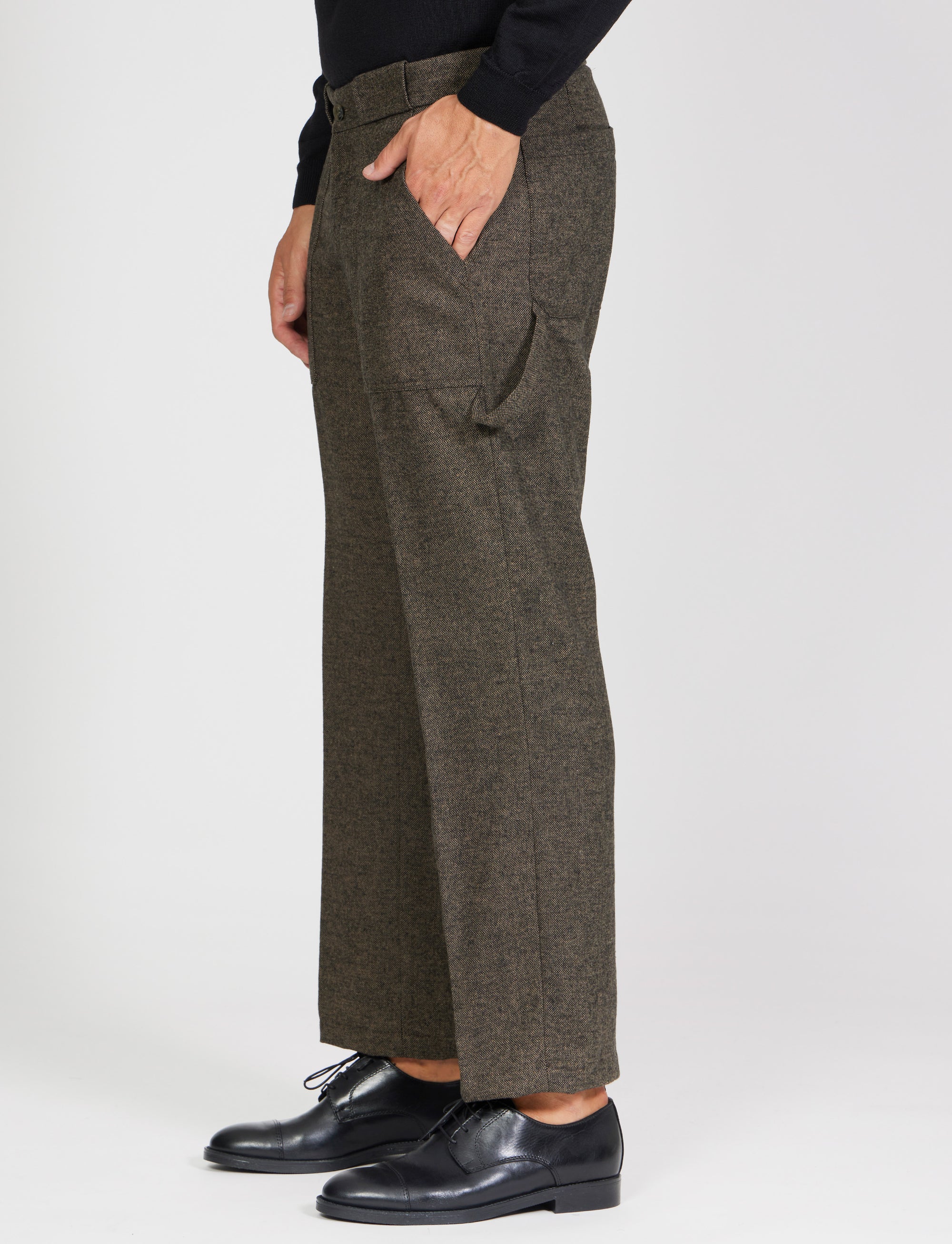 Pantalone Pilot in lana