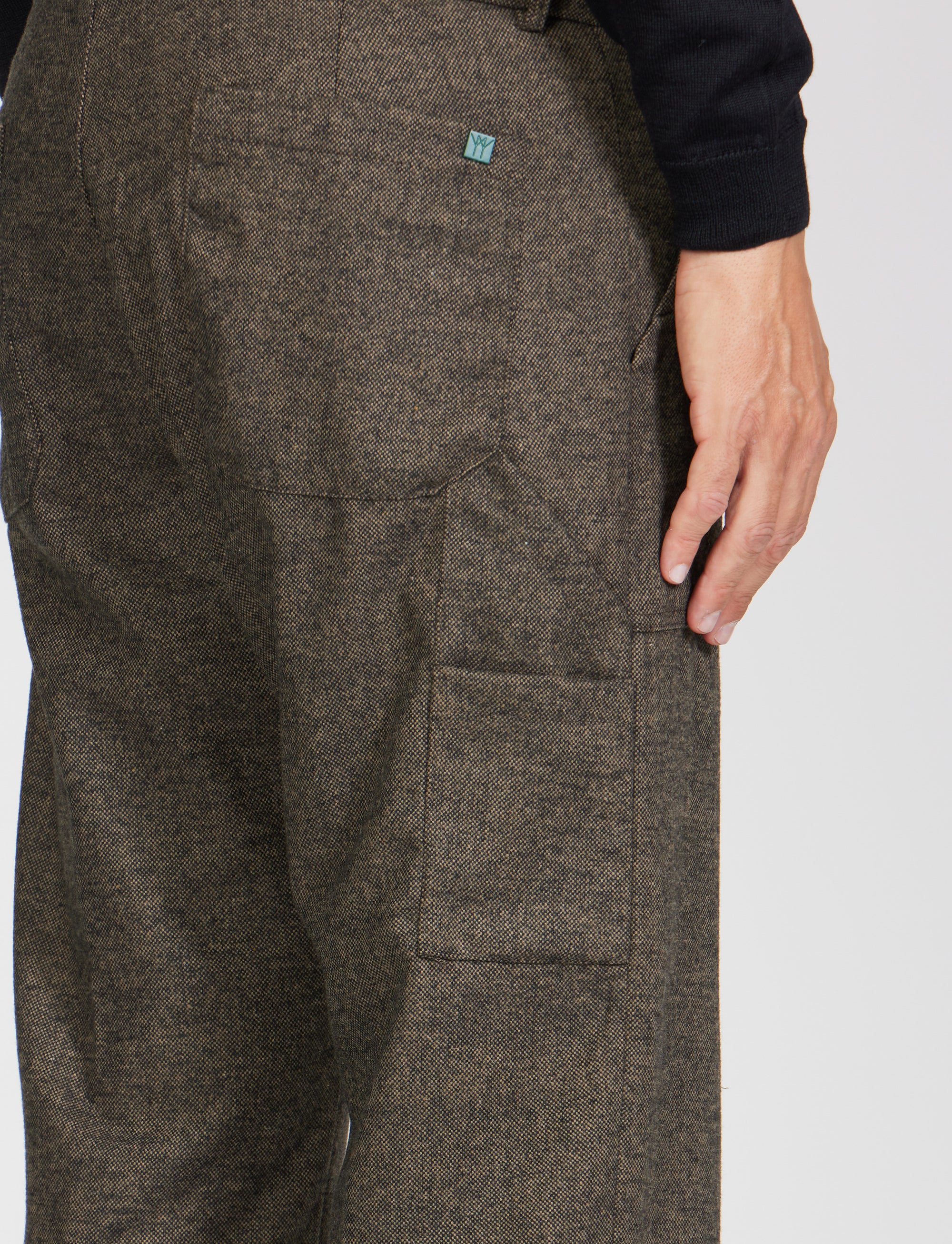 Pantalone Pilot in lana