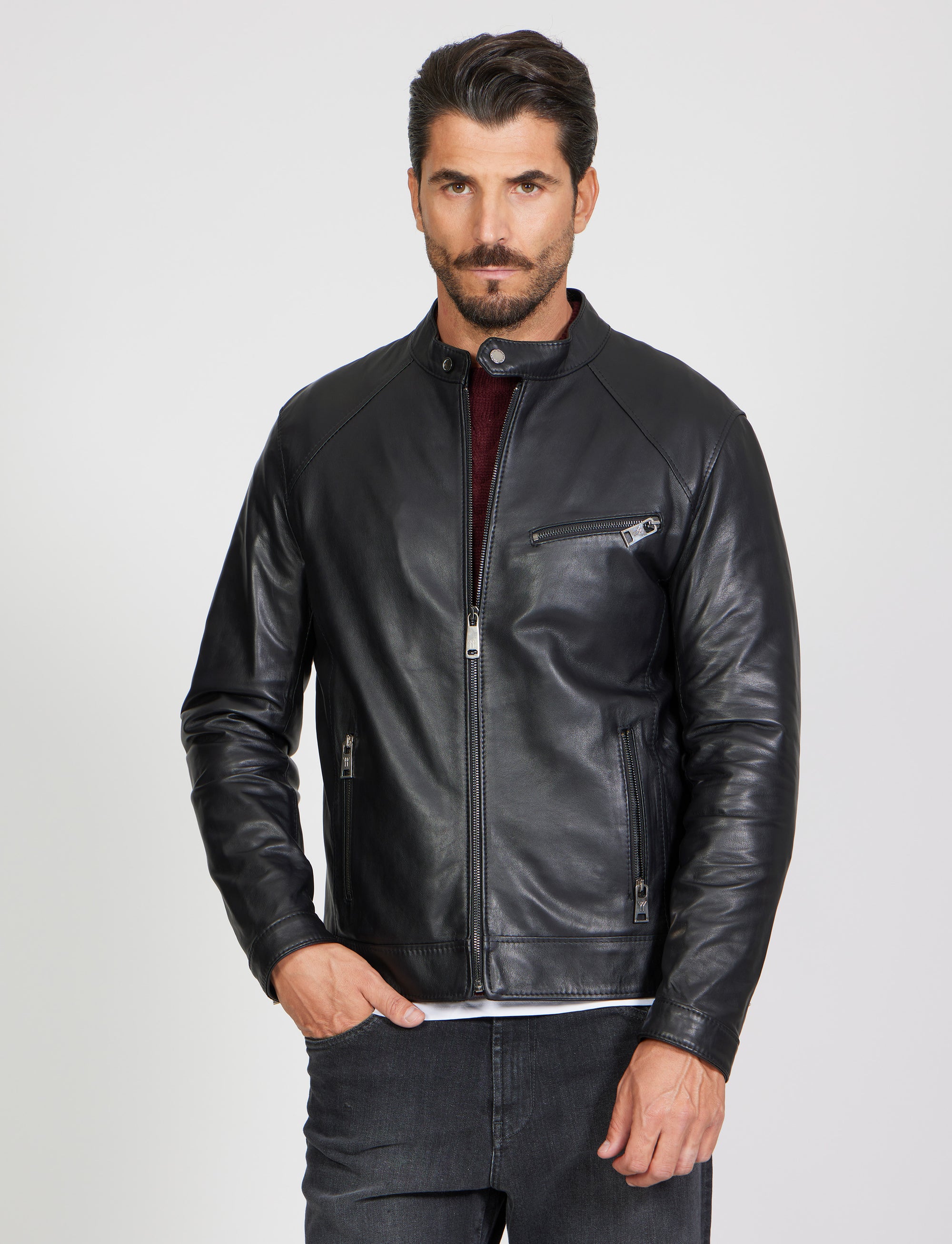 Giubbino coreano in Pelle