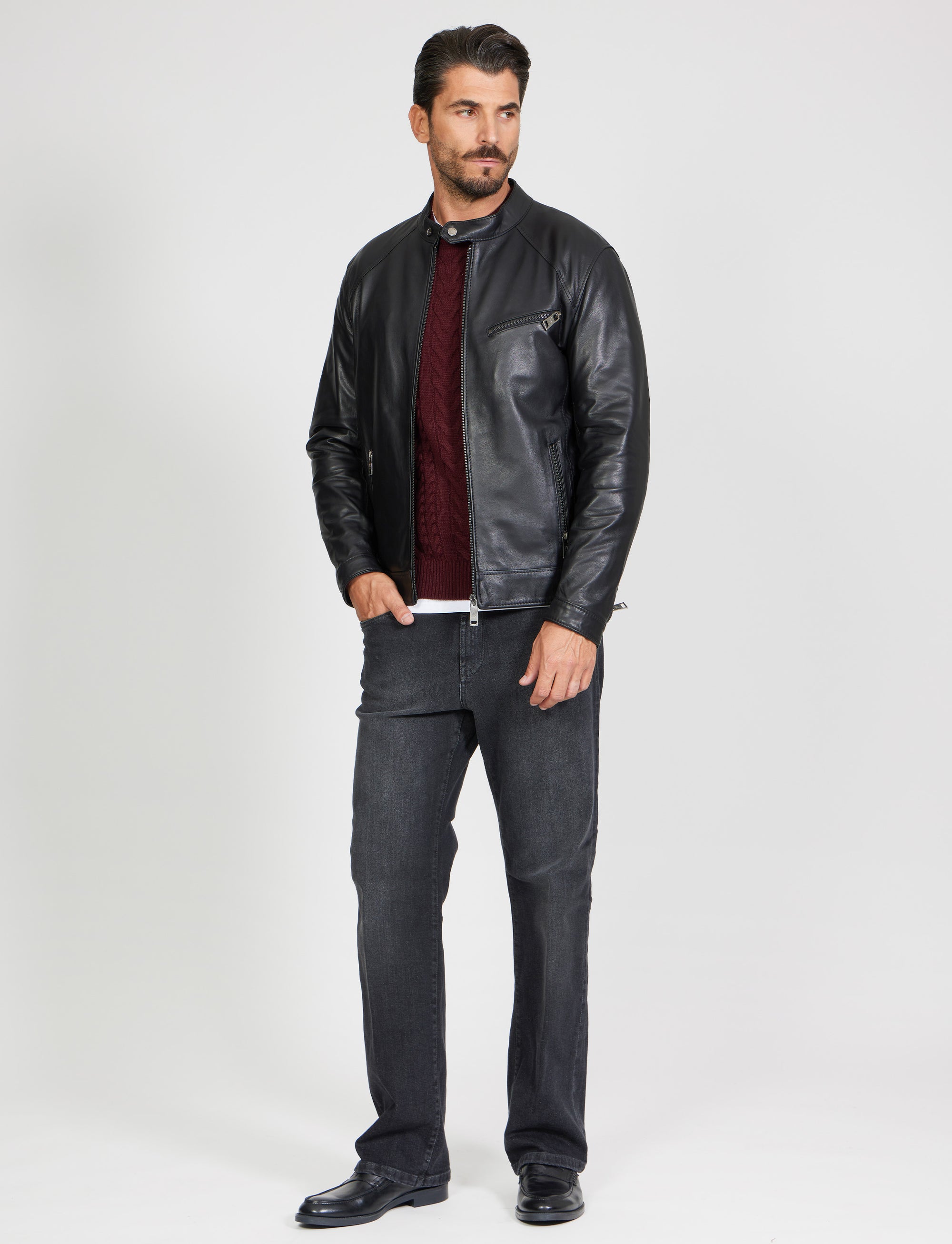 Giubbino coreano in Pelle