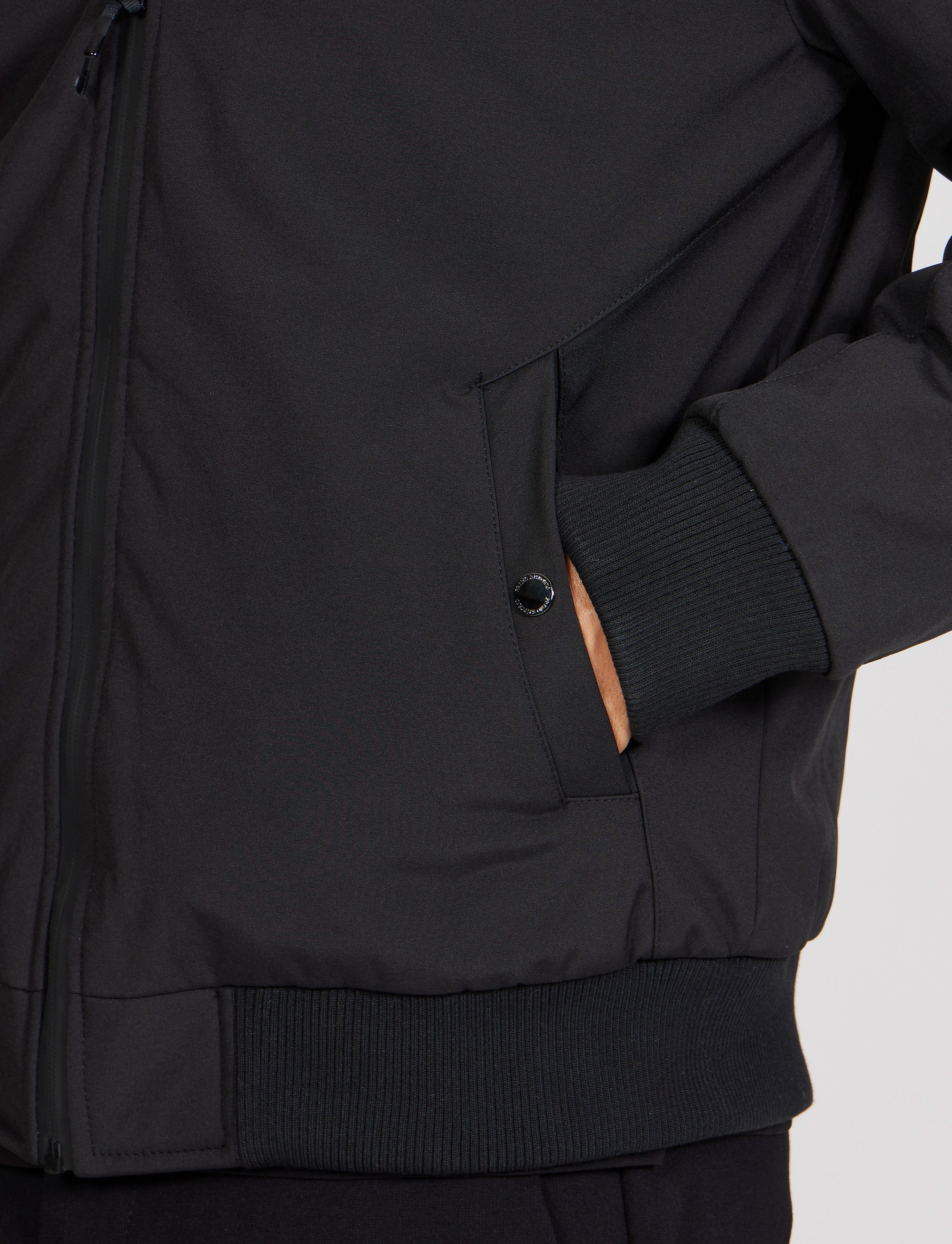 Giubbino con cappuccio estraibile