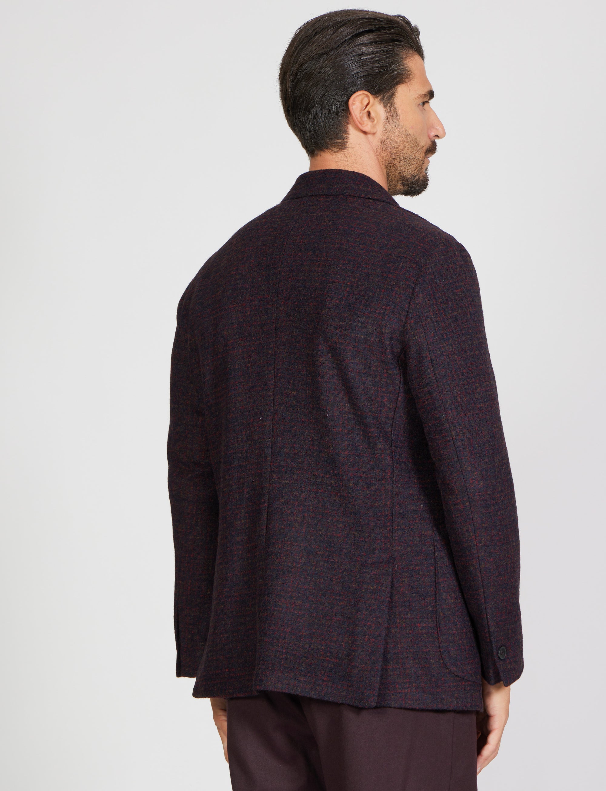 Giacca monopetto in lana