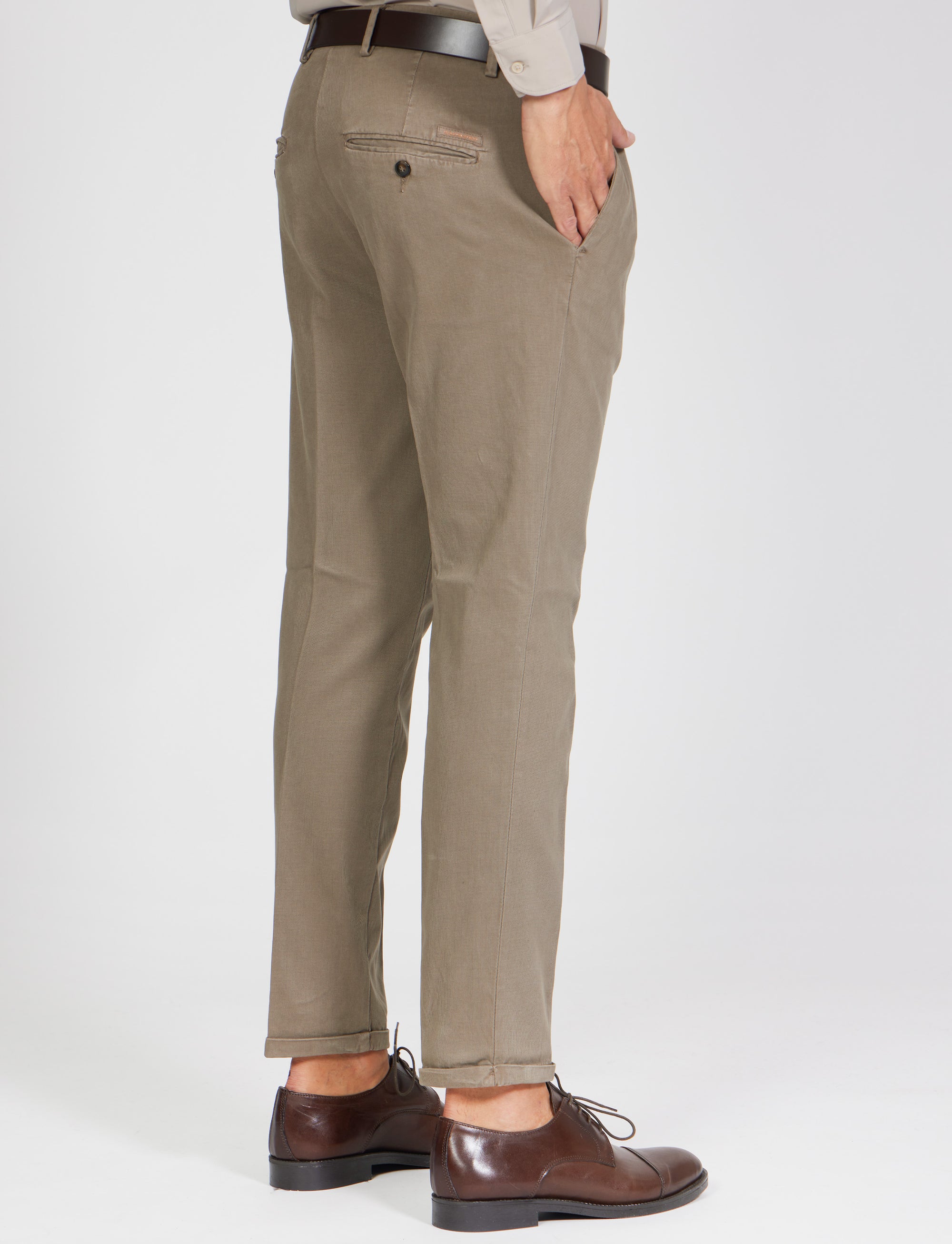 Pantalone in cotone caldo con stampa