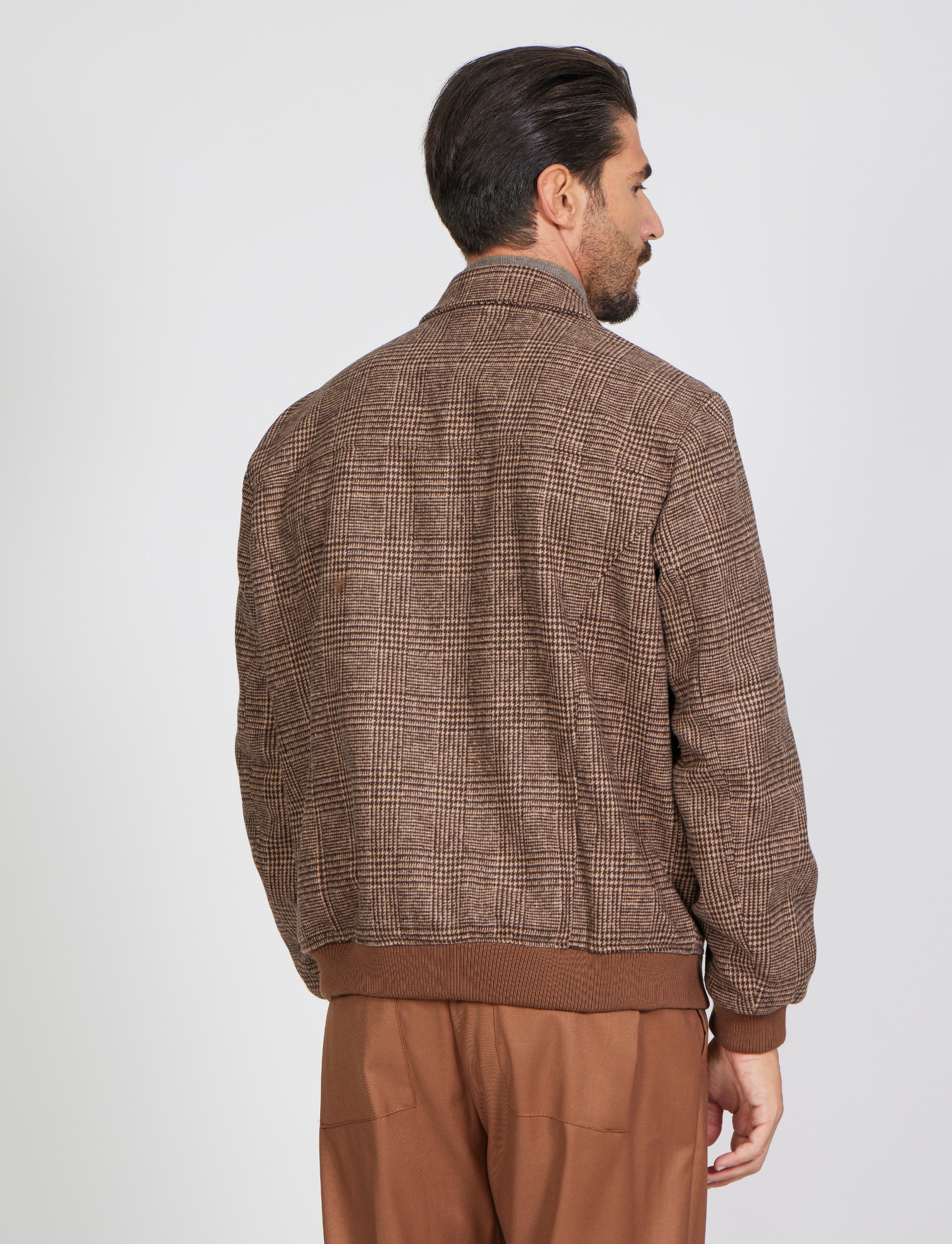 Giubbino Bomber con chiusura Zip