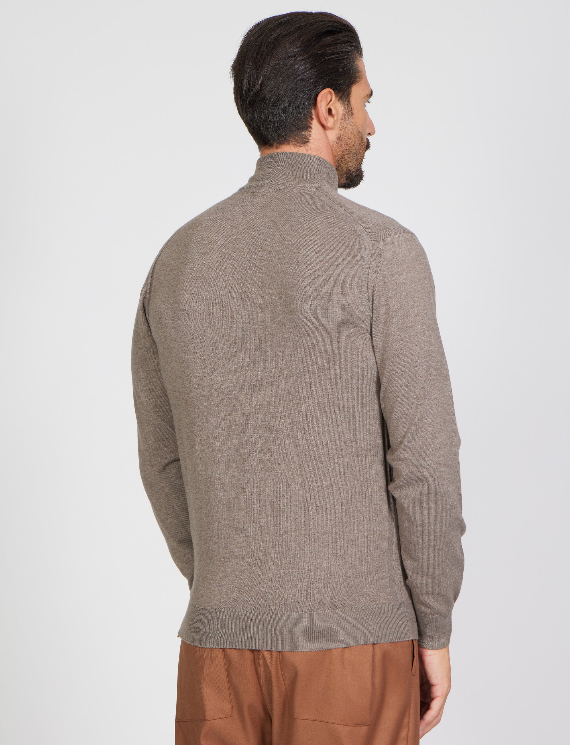 Maglia mezzo collo in Viscosa Elastica