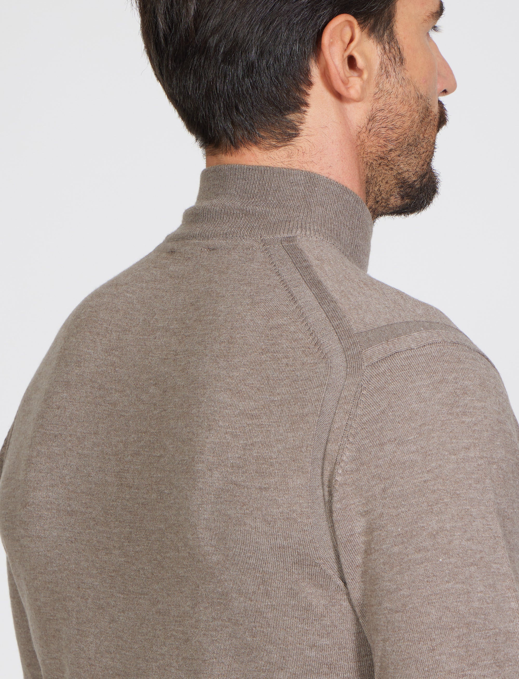 Maglia mezzo collo in Viscosa Elastica