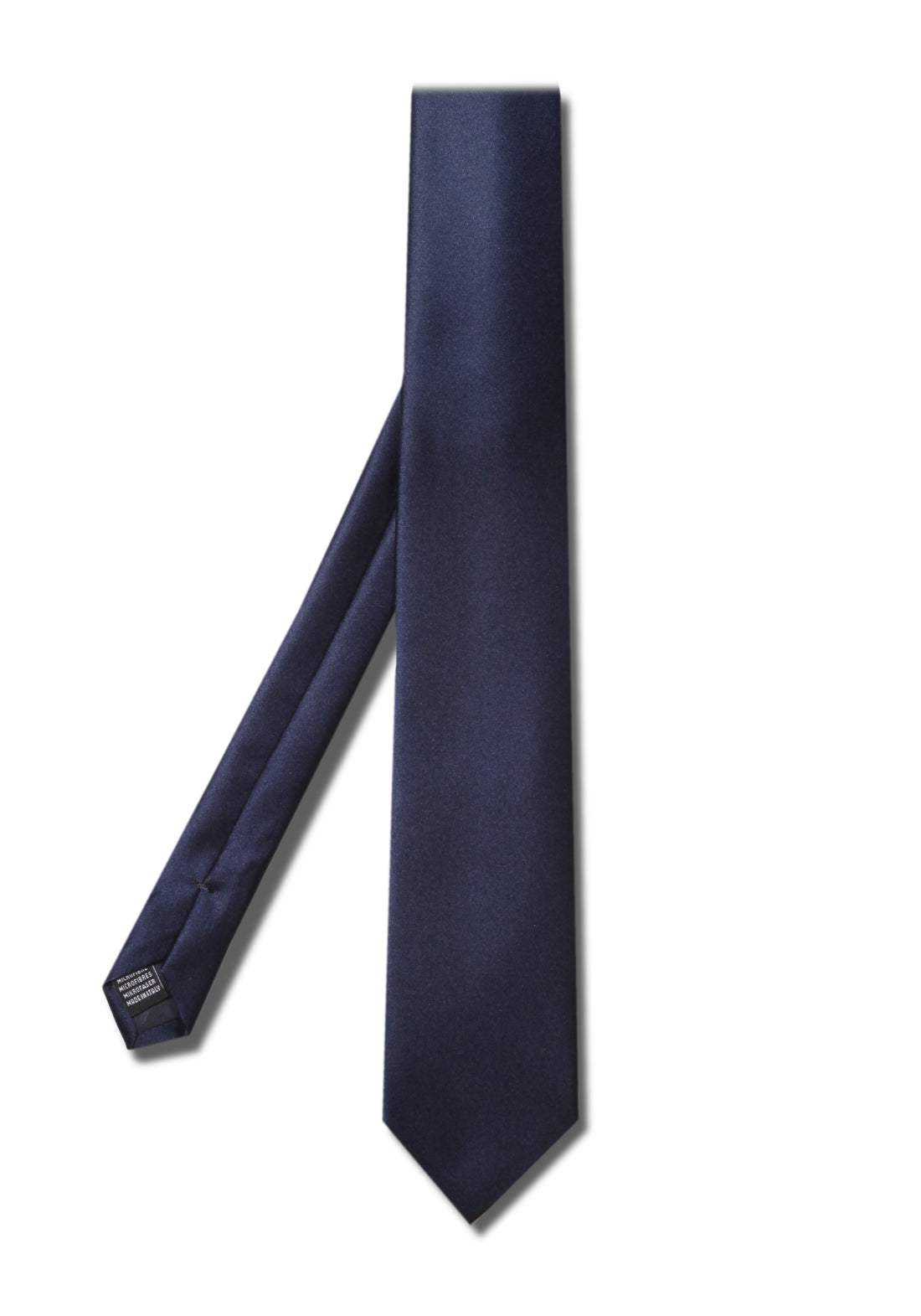 Cravatta stretta in Raso - Blue