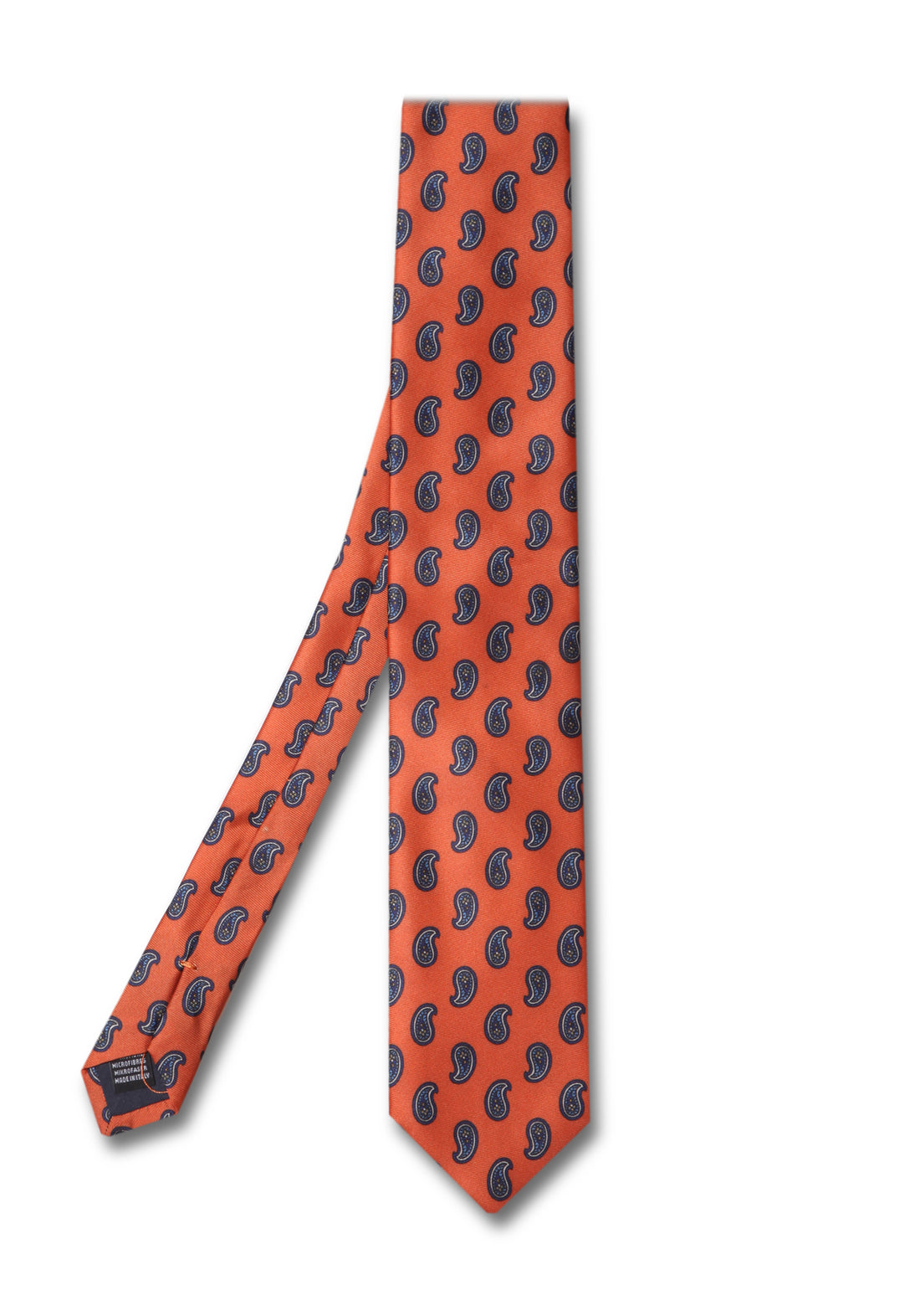 Cravatta Larga Twill - Arancio