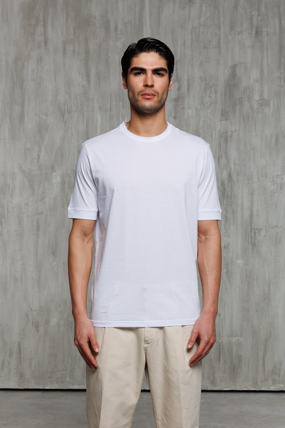 T-Shirt Filo di scozia mezza maniche