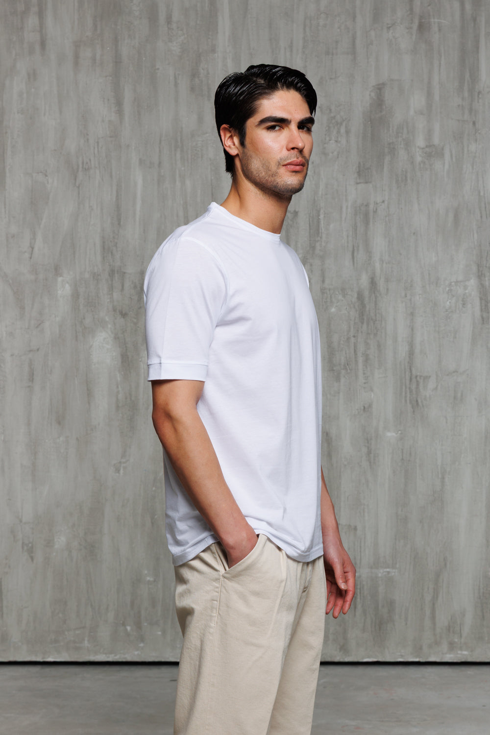 T-Shirt Filo di scozia mezza maniche