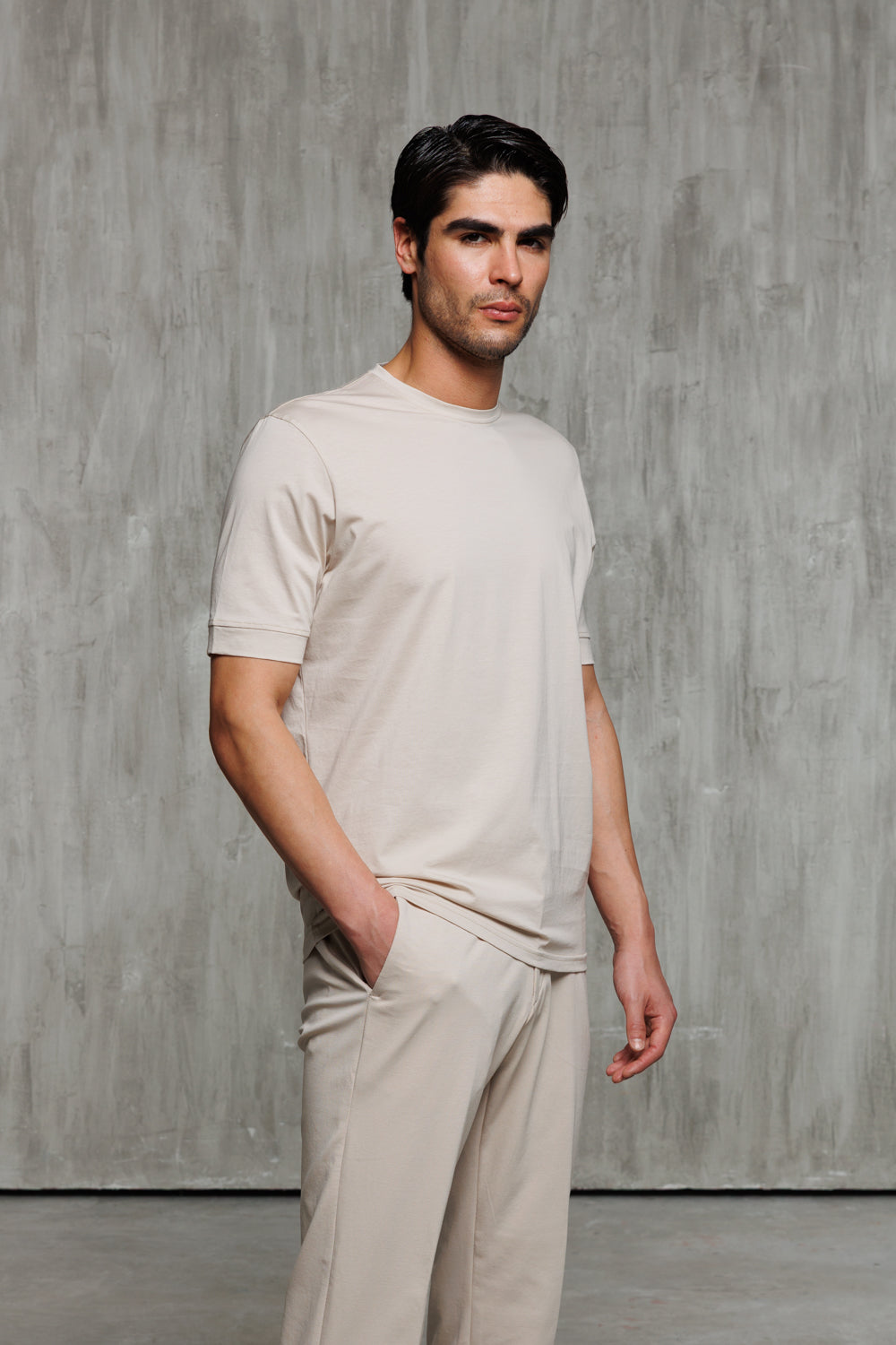 T-Shirt Filo di scozia mezza maniche