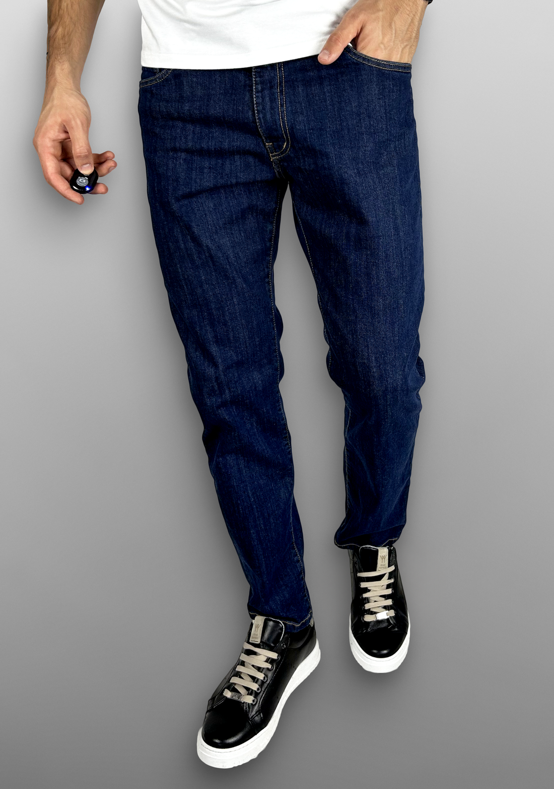 Jeans regular lavaggio scuro