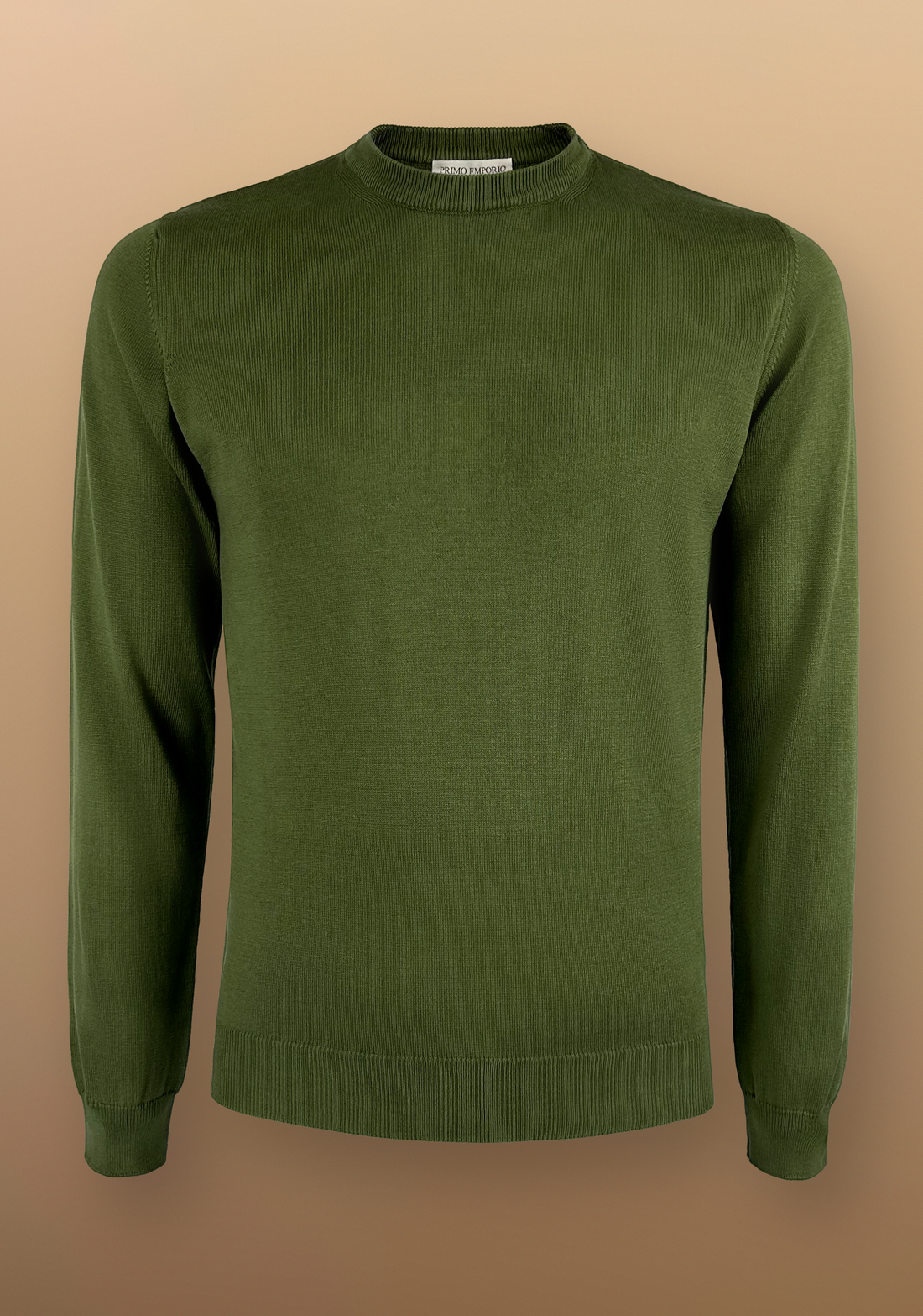 Primo Emporio Maglia filo Giro collo manica Lunga