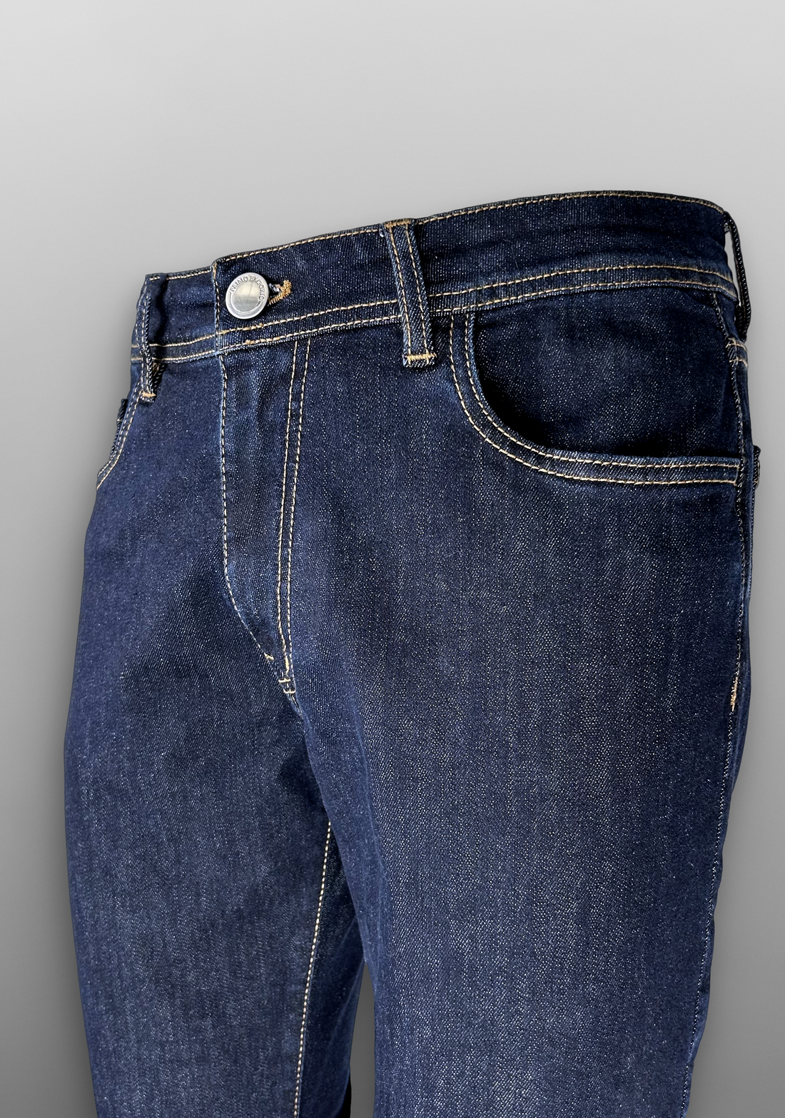 Jeans regular lavaggio zero