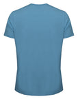 Half sleeve T-shirt with buttons