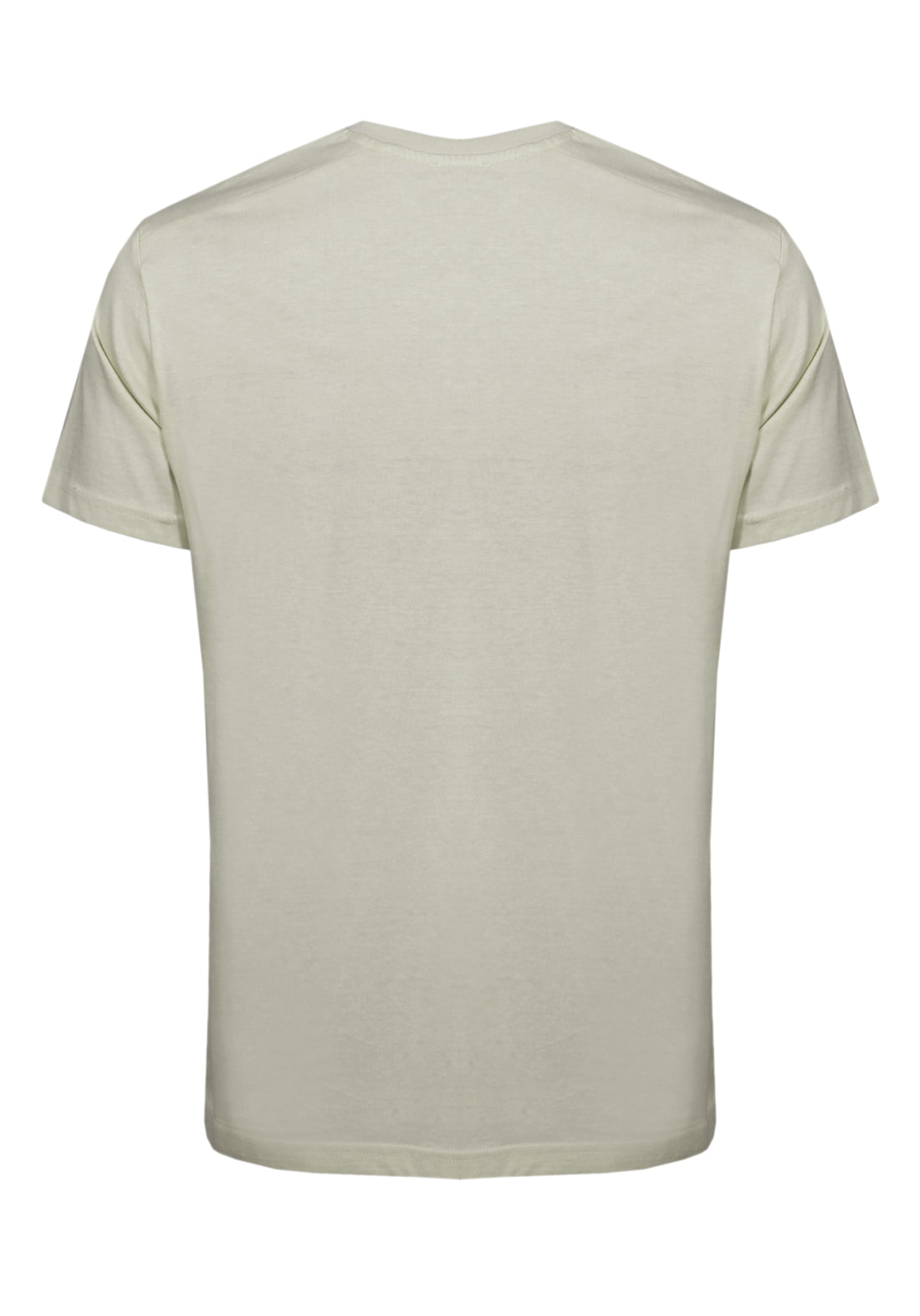 T-shirt mezza manica con bottoni coperti