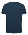 Half sleeve T-shirt with covered buttons