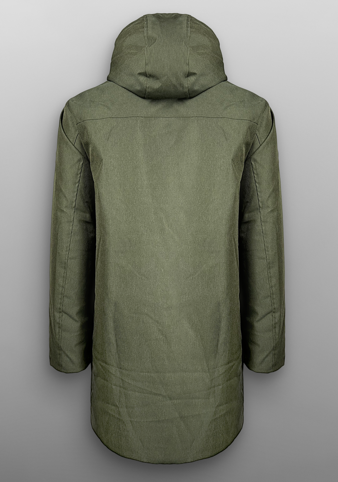 Giubbino Parka lungo  con Zip