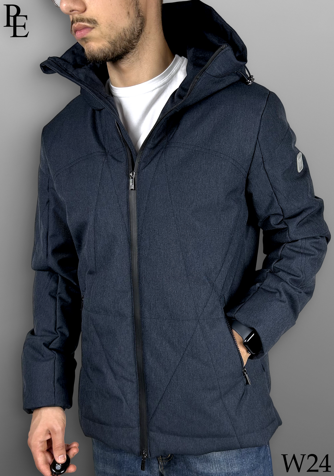 Giubbino Parka con Zip