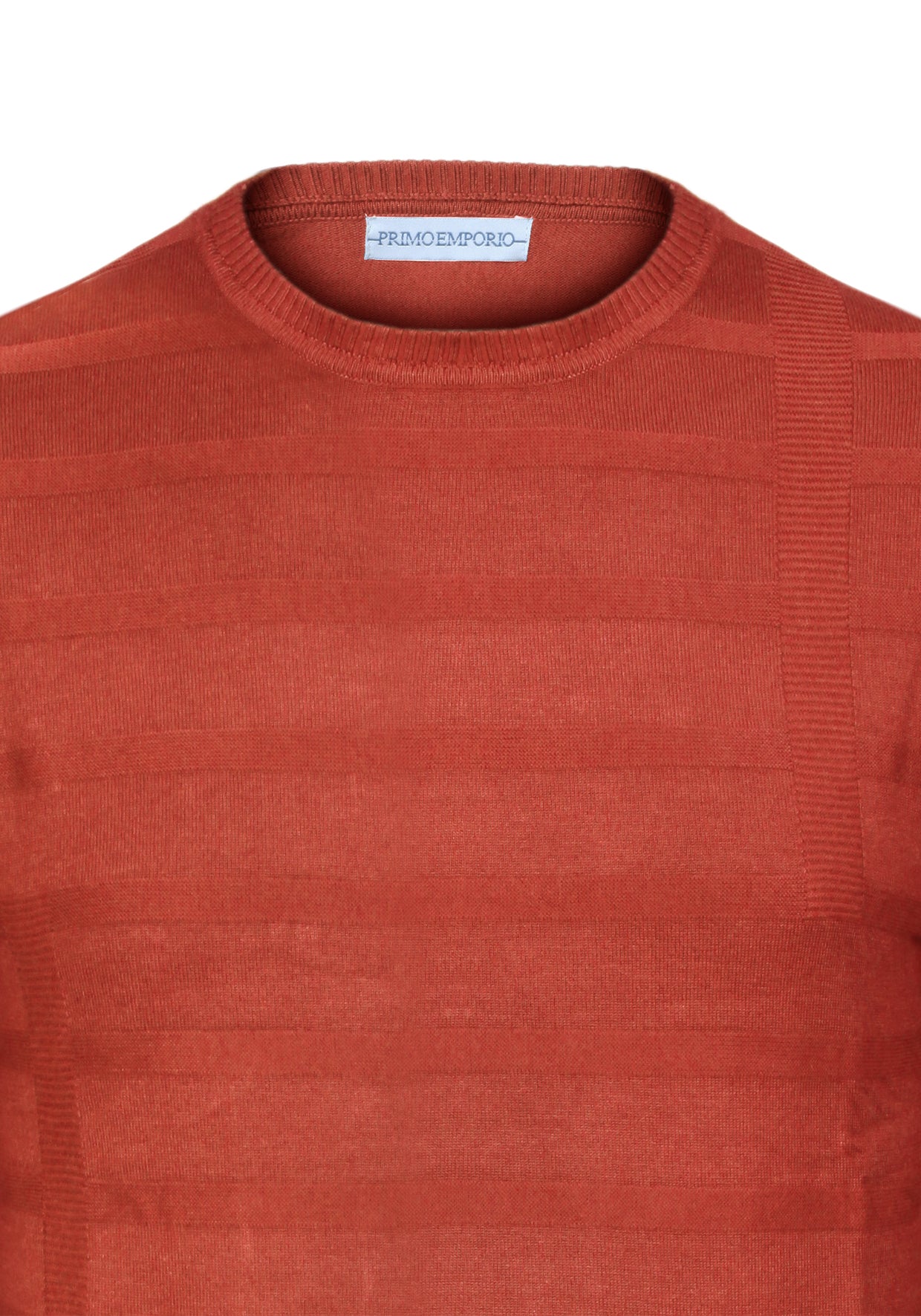 Elastic Viscose Clear Shirt - Brick