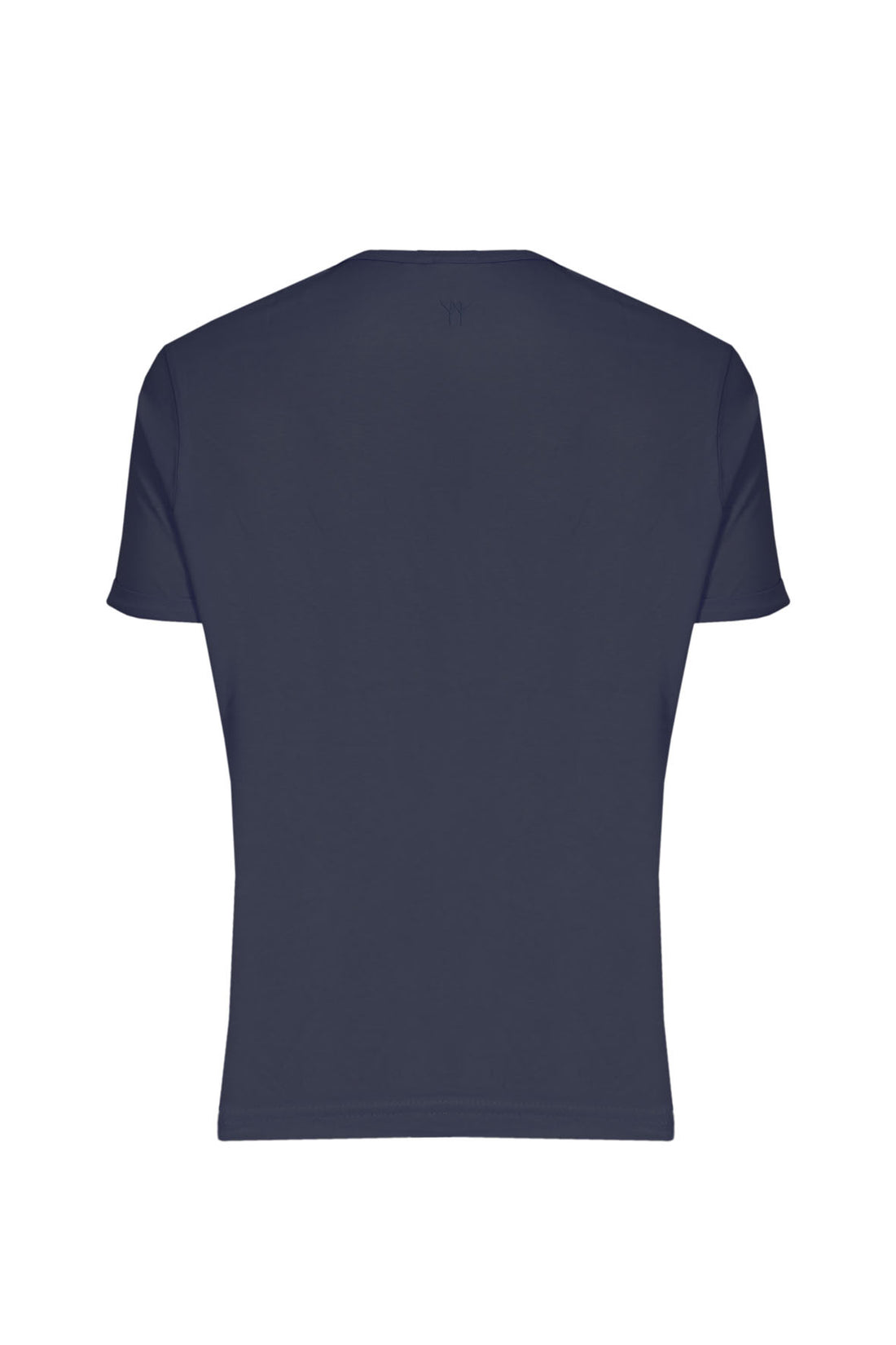 T-Shirt Mezza Manica Collo a Barca - Blue