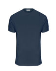 Half Sleeve Round Neck T-Shirt Raw Cut