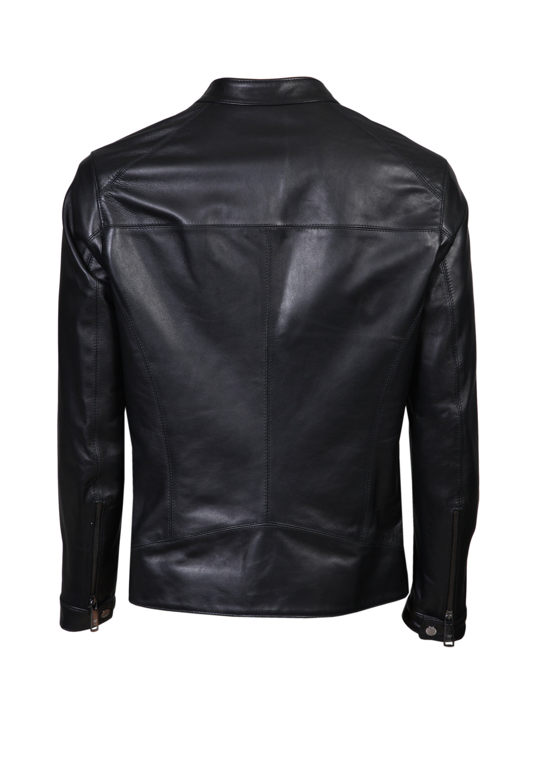Korean Leather Jackets - Black