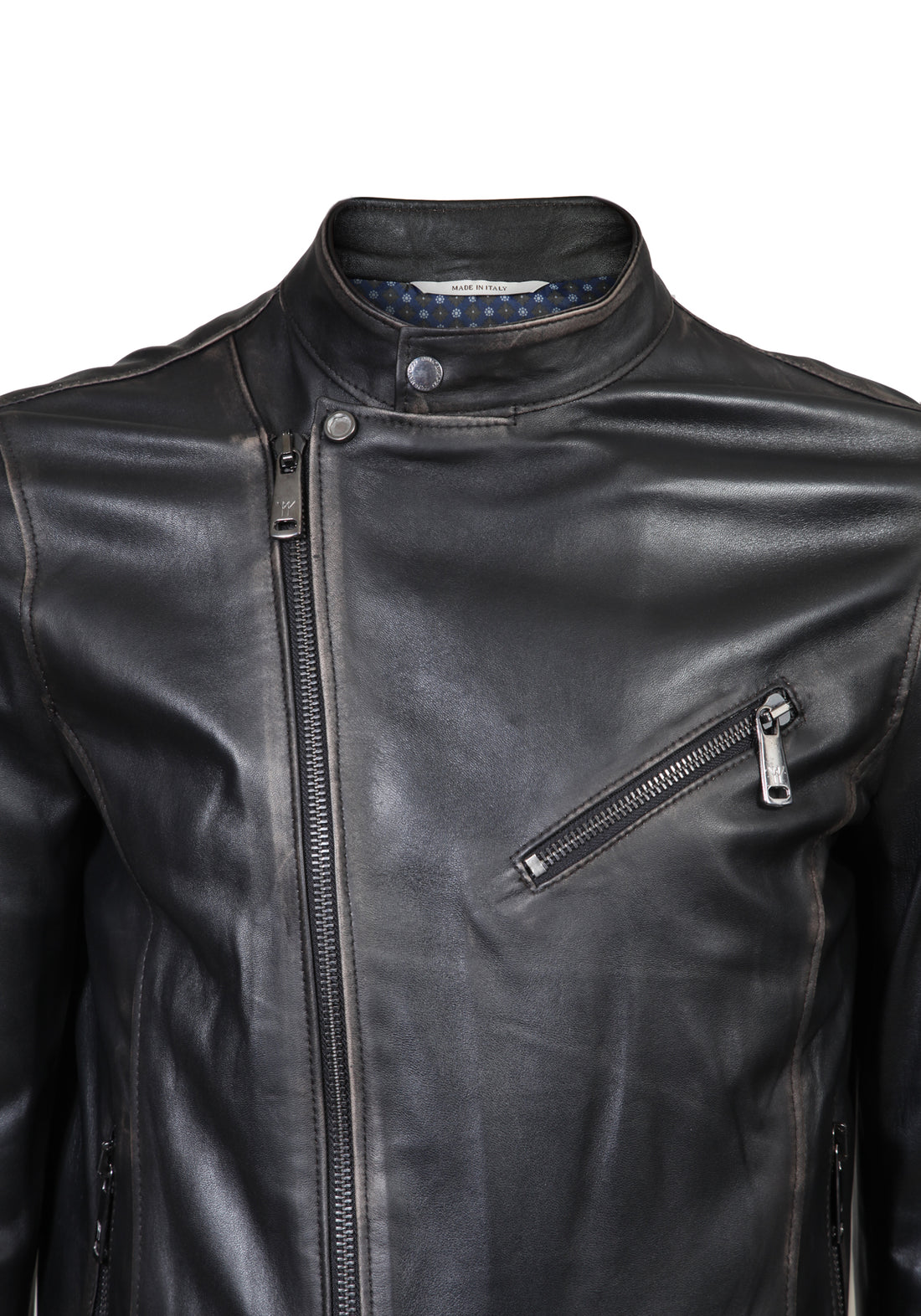 Vintage Chiodo Leather Jackets - Black