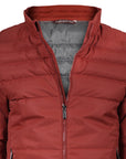 Short down jacket with zip closure - Tile -