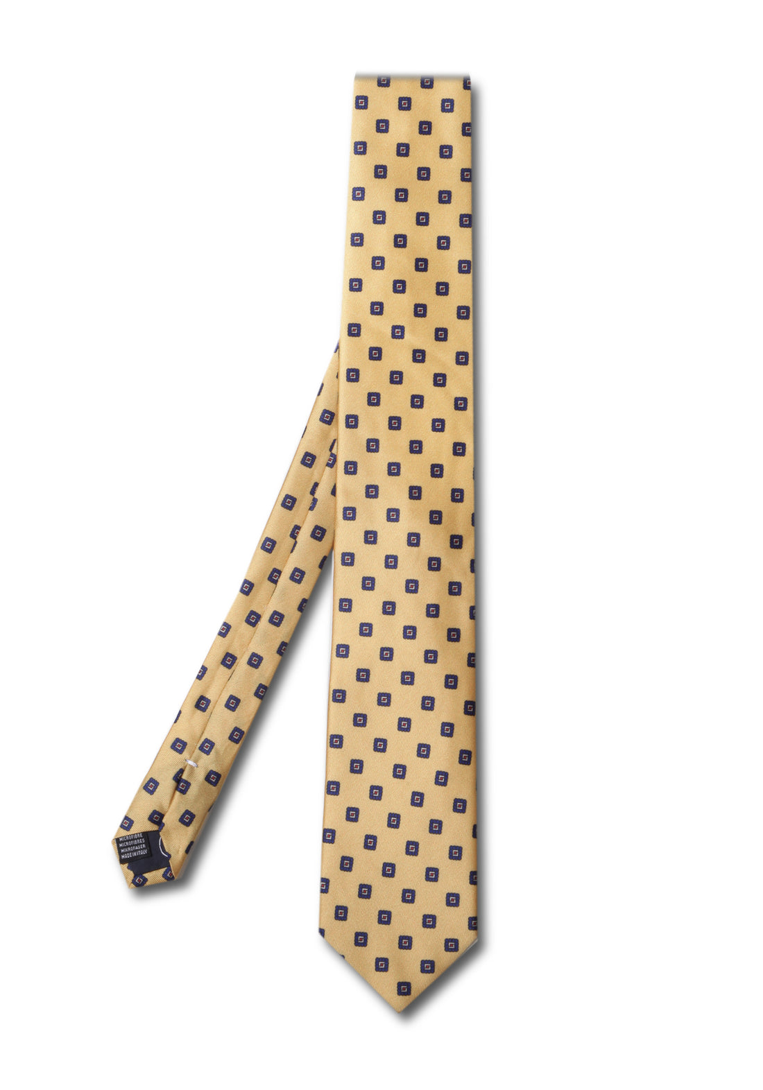 Wide Twill Tie - Yellow