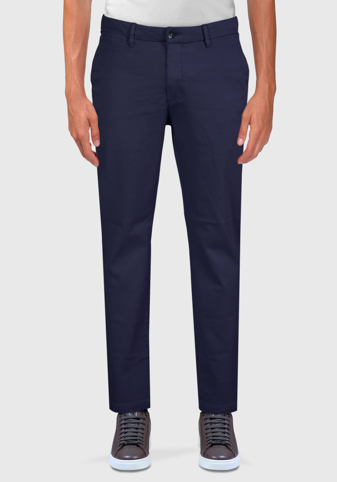 Pantalone Tasca America cotone Caldo Armaturato - Blue