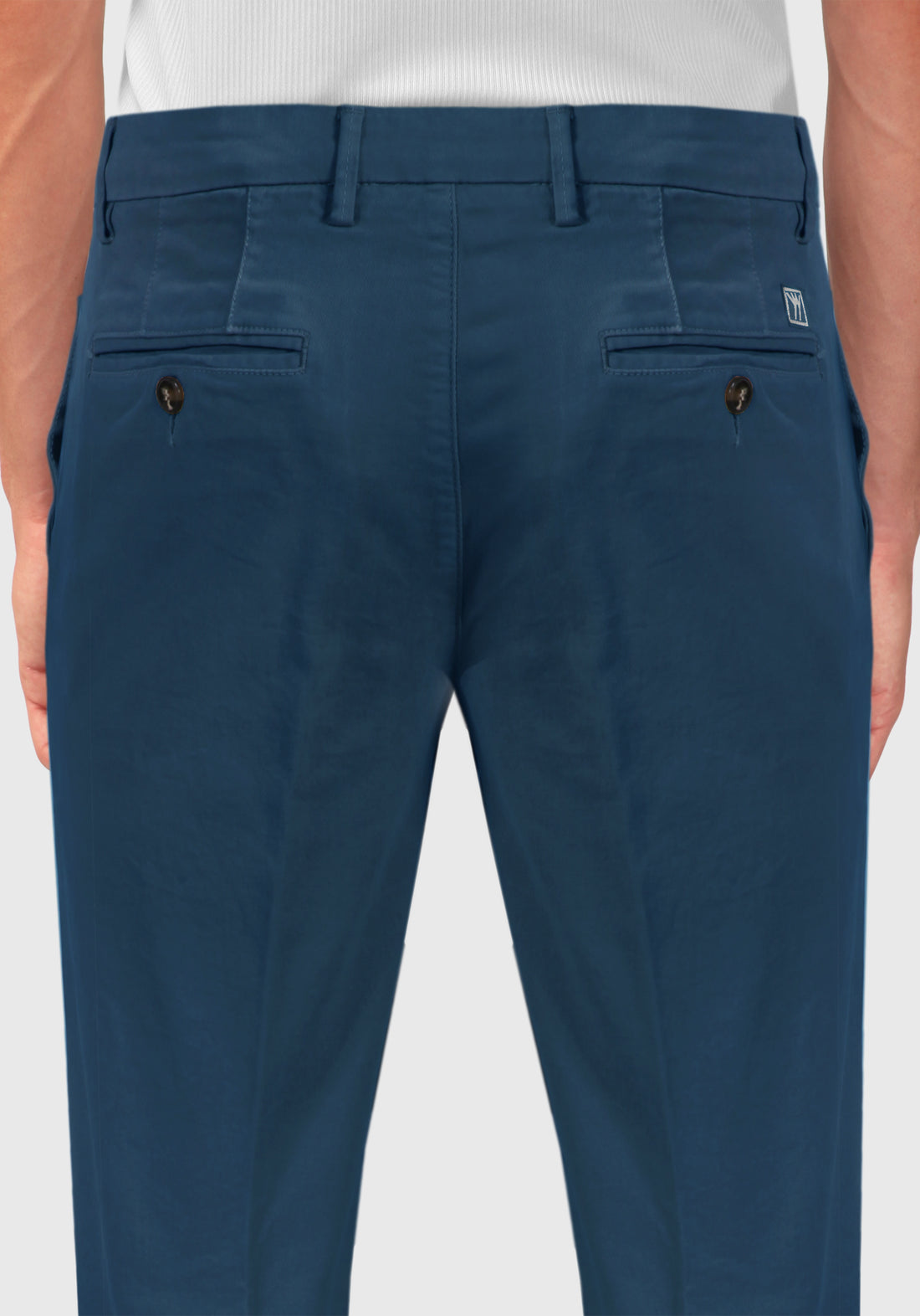 America Pocket Chinos Trousers Warm cotton - Teal