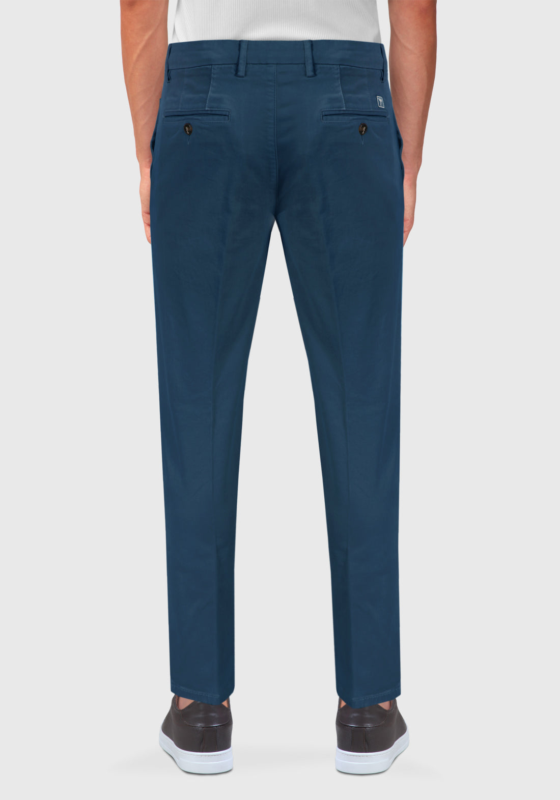 America Pocket Chinos Trousers Warm cotton - Teal