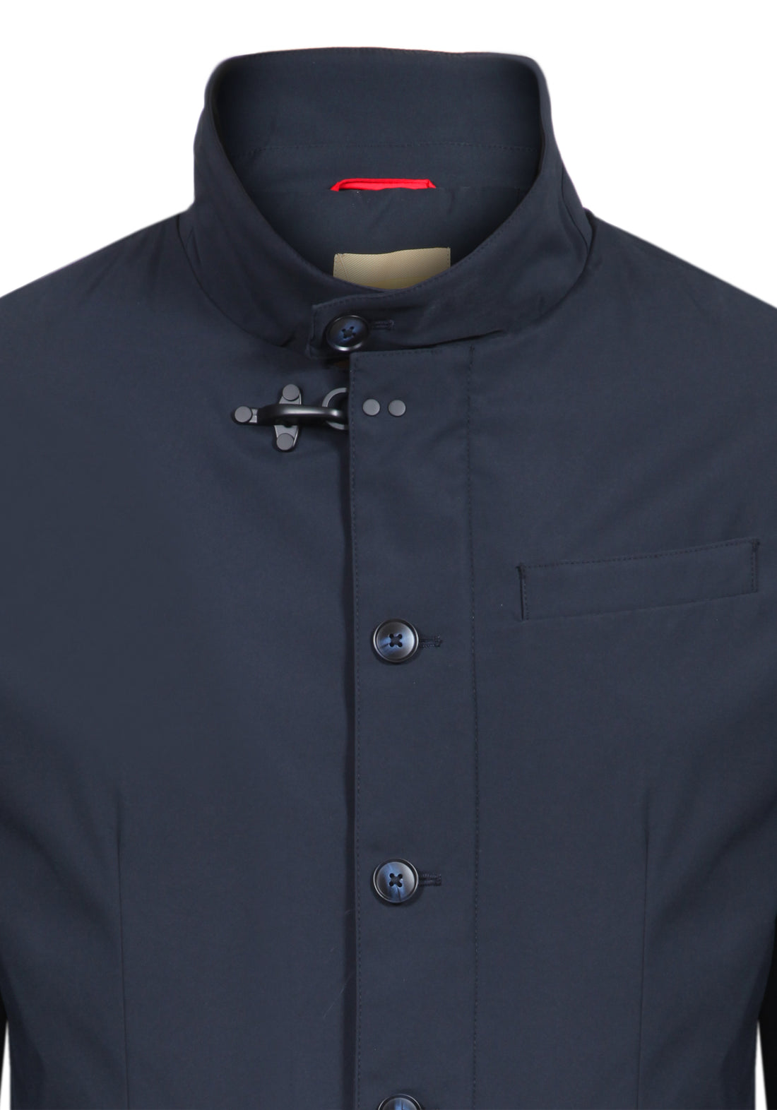 Giubbino Field Jacket Lungo - Blue -