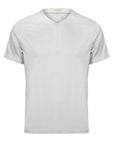 Half sleeve zip T-shirt