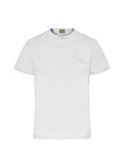 T-Shirt Elastica con Stampa Petto