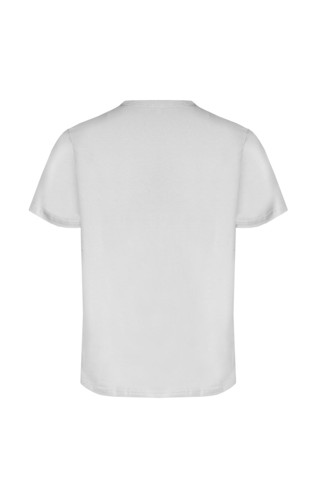 T-Shirt Elastica con Stampa Petto Primo Emporio - Bianco