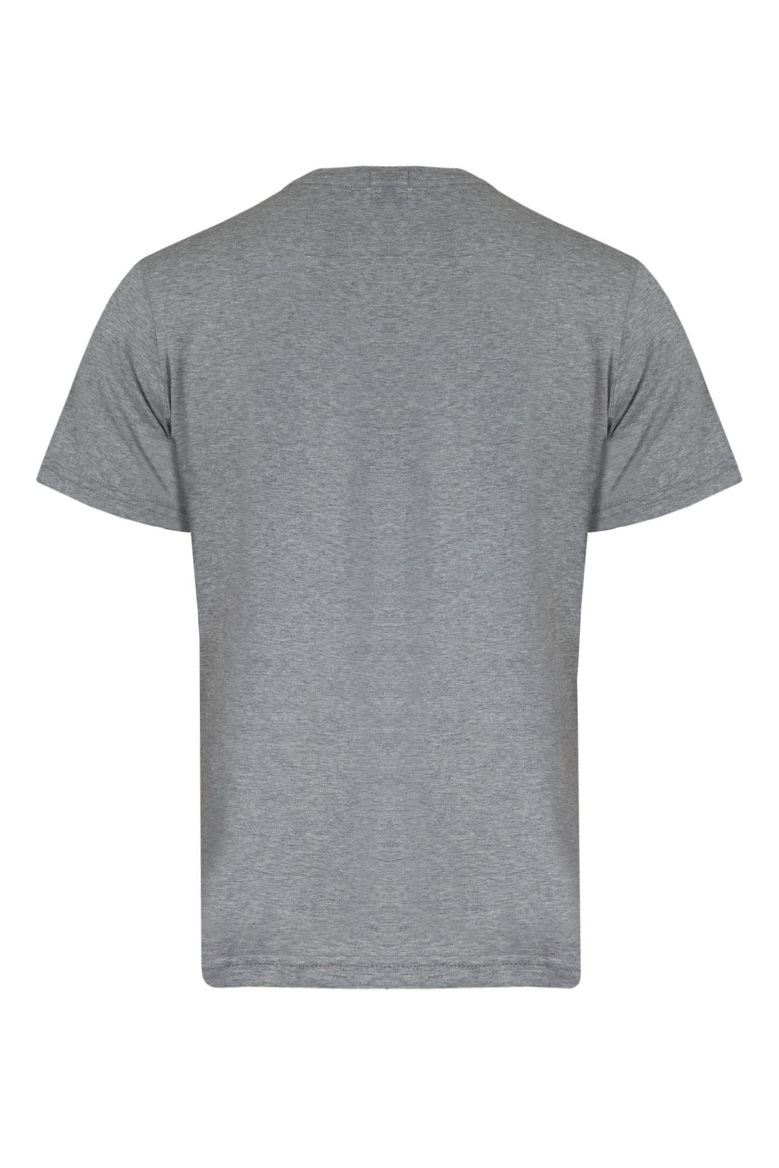 Elastic T-Shirt with Primo Emporio Chest Print - Grey
