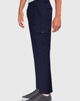 Trousers with Side Pocket - Blue