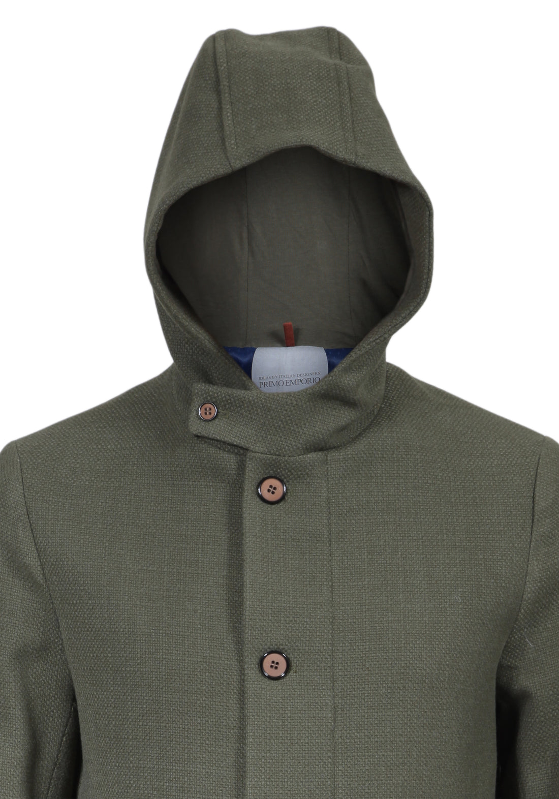 Coat with Hood - Military -