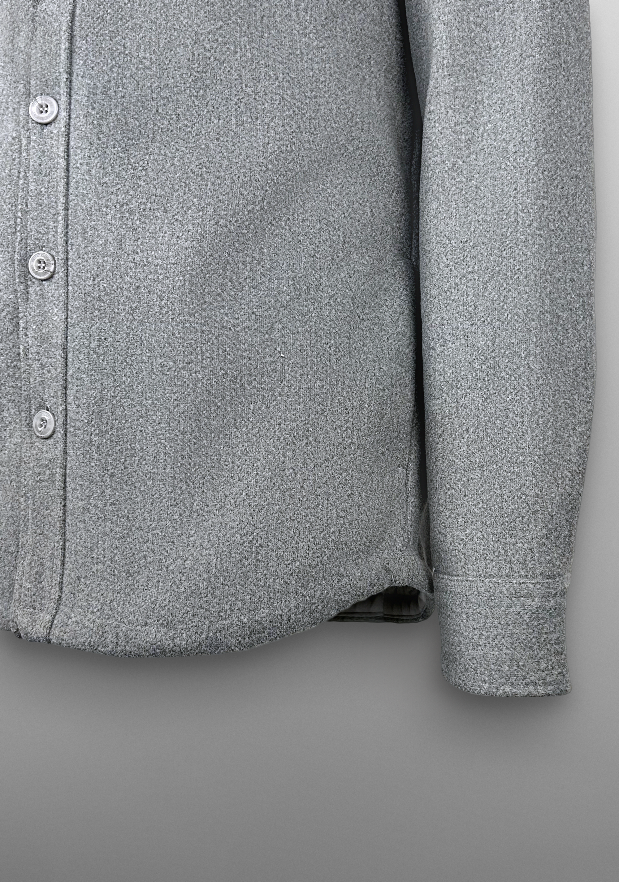 Overshirt in wool