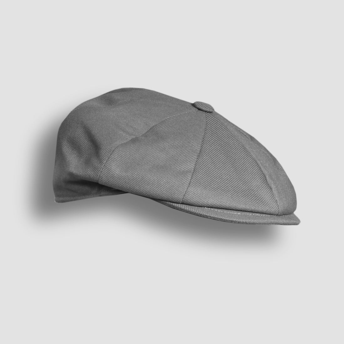 Warm cotton flat cap - Grey