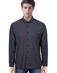 Micro Patterned Polyamide Shirt